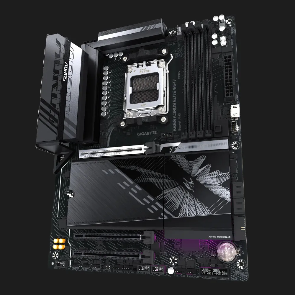 Материнська плата GIGABYTE B850 A ELITE WIFI7 1.1 (sAM5) (B850 A ELITE WF7 1.1) — фото 3