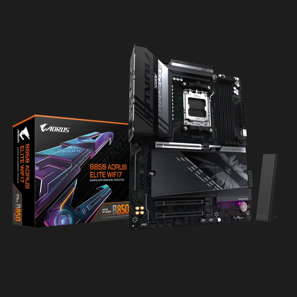 Материнська плата GIGABYTE B850 A ELITE WIFI7 1.1 (sAM5) (B850 A ELITE WF7 1.1) — фото 5