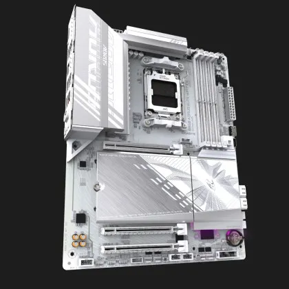 Материнська плата GIGABYTE B850 A ELITE WIFI7 ICE 1.1 (sAM5) (B850 A ELITE WF7 ICE 1.1)