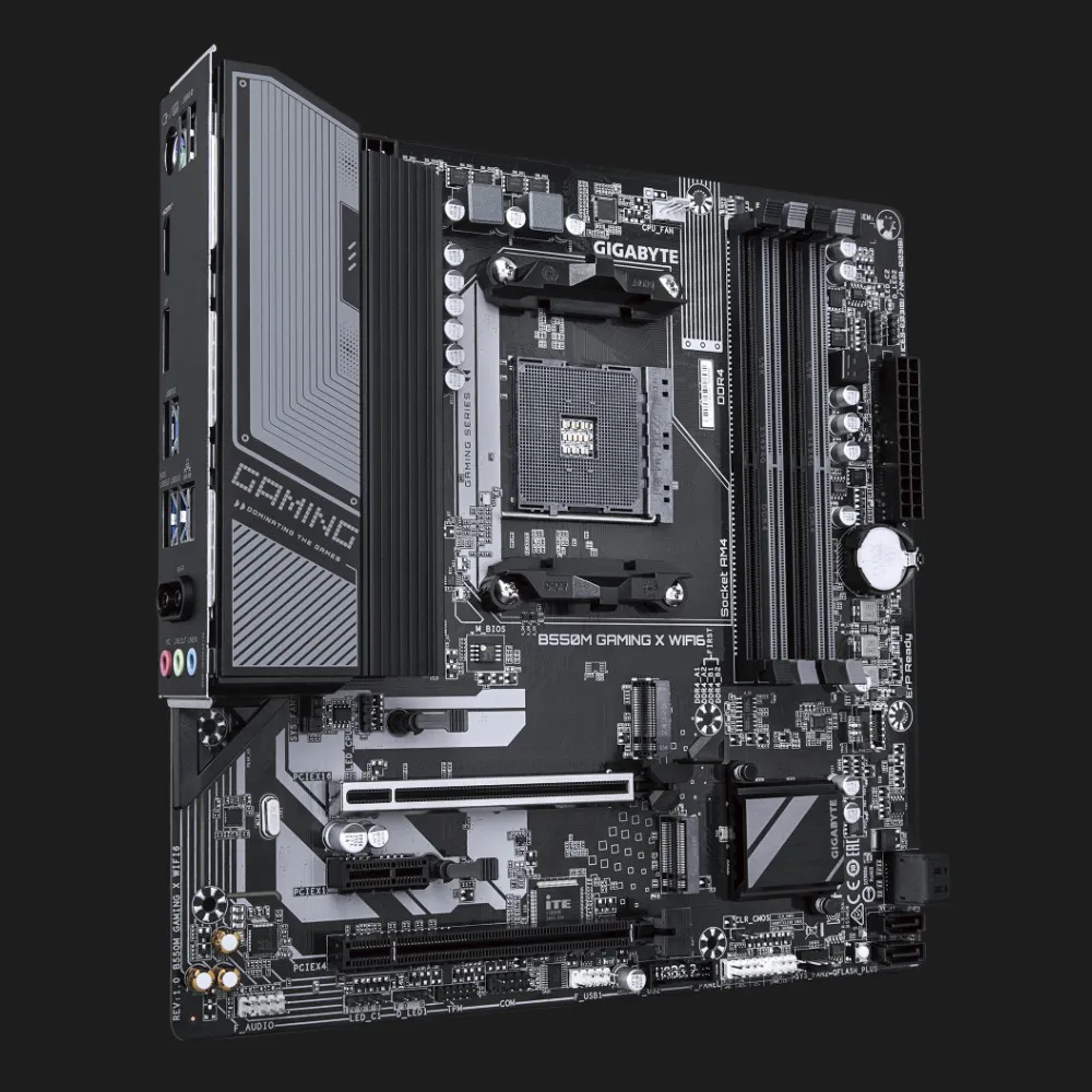 Материнская плата GIGABYTE B550M GAMING X WIFI6 (sAM4) (B550M GAMING X WIFI6)