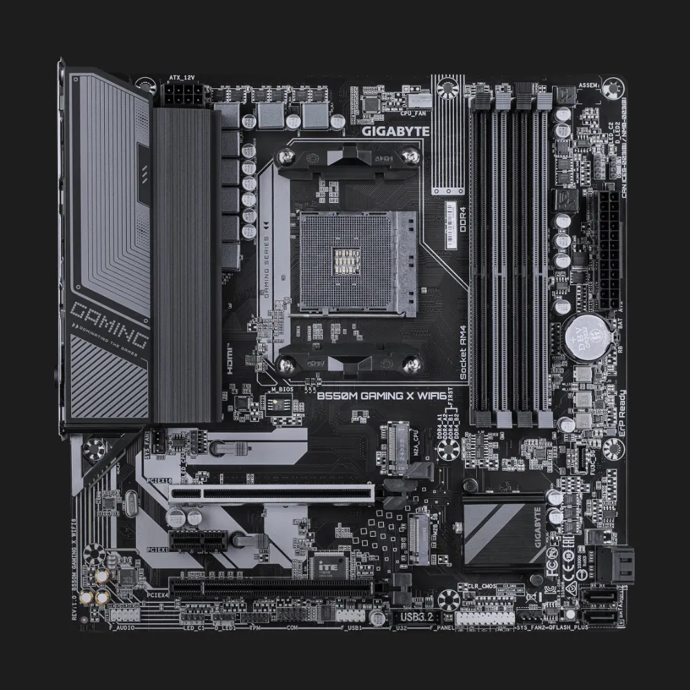 Материнская плата GIGABYTE B550M GAMING X WIFI6 (B550M GAMING X WIFI6)