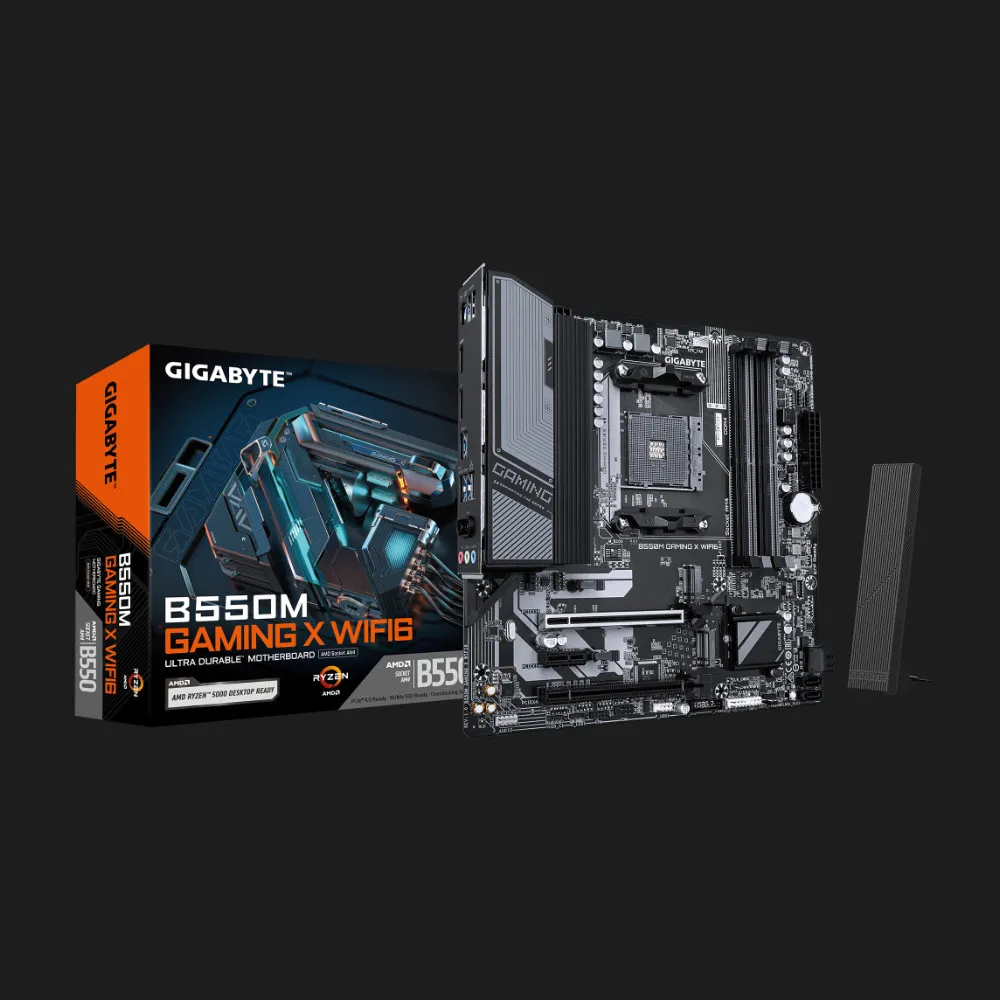Материнская плата GIGABYTE B550M GAMING X WIFI6 (sAM4) (B550M GAMING X WIFI6)