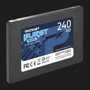 Накопичувач SSD Patriot Burst Elite 240GB SATA (PBE240GS25SSDR)