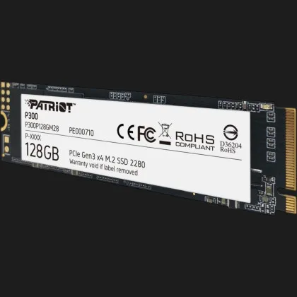 Накопичувач SSD Patriot P300 128GB NVMe PCIe 3.0 (P300P128GM28)
