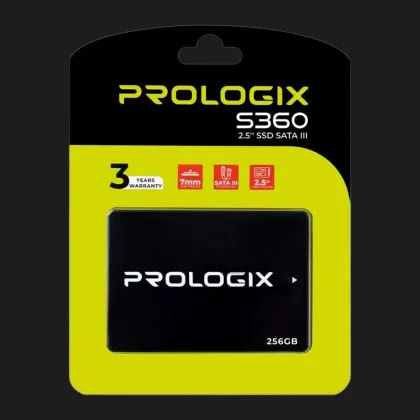 Накопичувач SSD Prologix S360 256GB SATA (PRO256GS360)