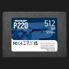 Накопичувач SSD Patriot P220 512GB SATA (P220S512G25)