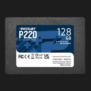 Накопичувач SSD Patriot P220 128GB SATA (P220S128G25)