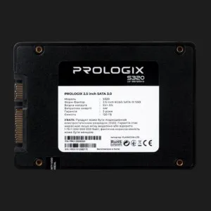 Накопичувач SSD Prologix S320 120GB SATA (PRO120GS320)