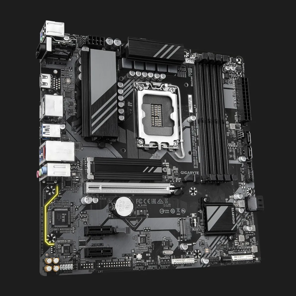 Материнська плата GIGABYTE B760M DS3H WIFI6E GEN5 (B760M DS3H WF6E GEN5) — фото 2