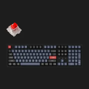 Ігрова клавіатура K10 Pro 108 Key RGB Hot-Swap K Pro Red (Black) (K10P-H1-UA)