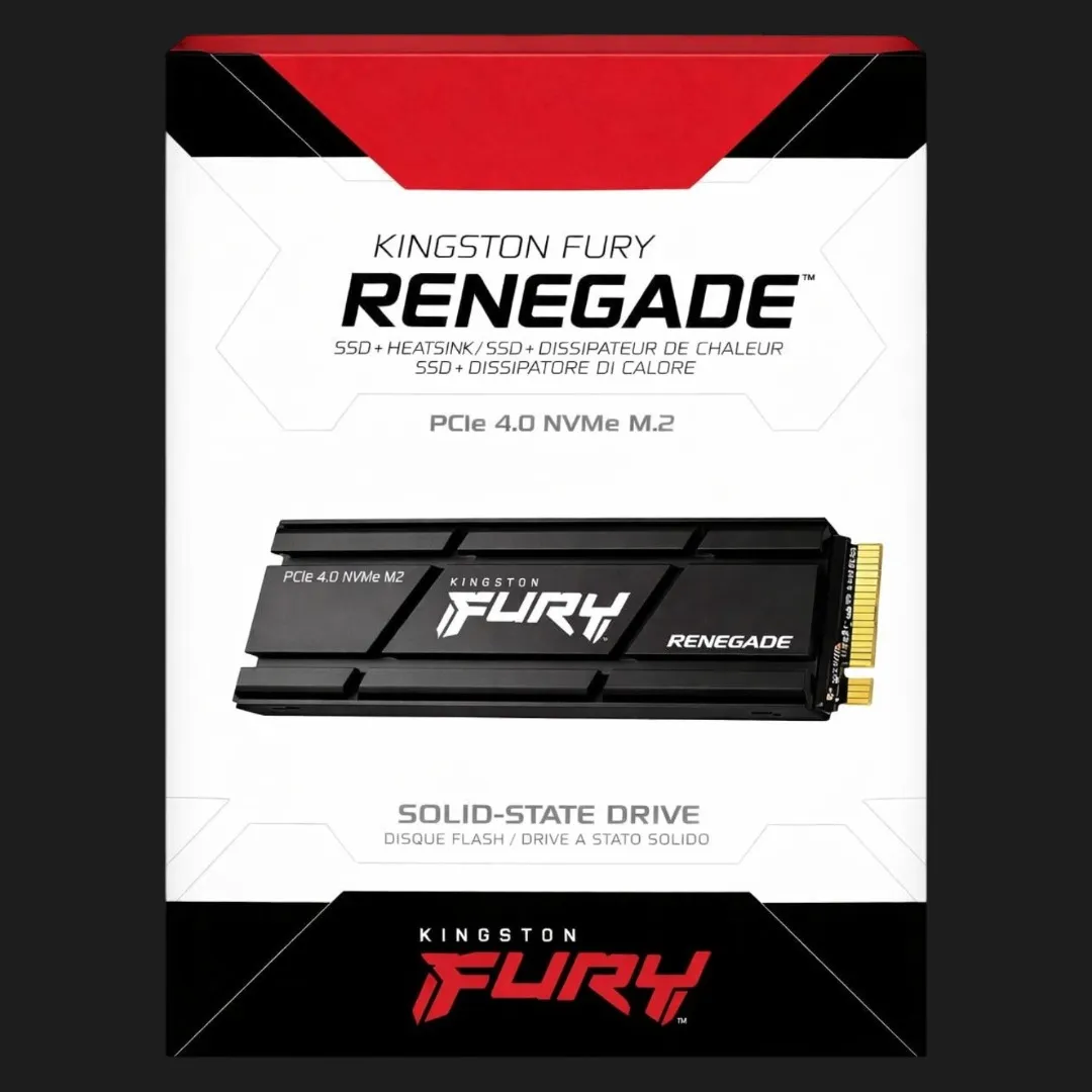 Накопичувач SSD Kingston Fury Renegade 1TB NVMe PCIe 4.0 (SFYRSK/1000G)