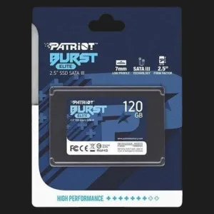 Накопичувач SSD Patriot Burst Elite 120GB SATA (PBE120GS25SSDR)