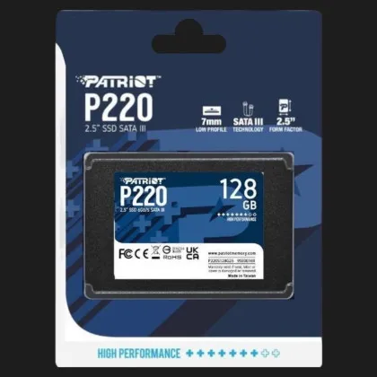 Накопичувач SSD Patriot P220 128GB SATA (P220S128G25)