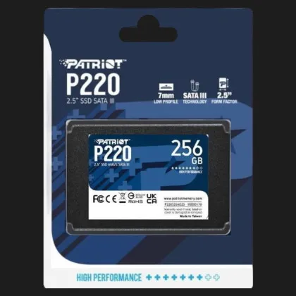 Накопичувач SSD Patriot P220 256GB SATA (P220S256G25)
