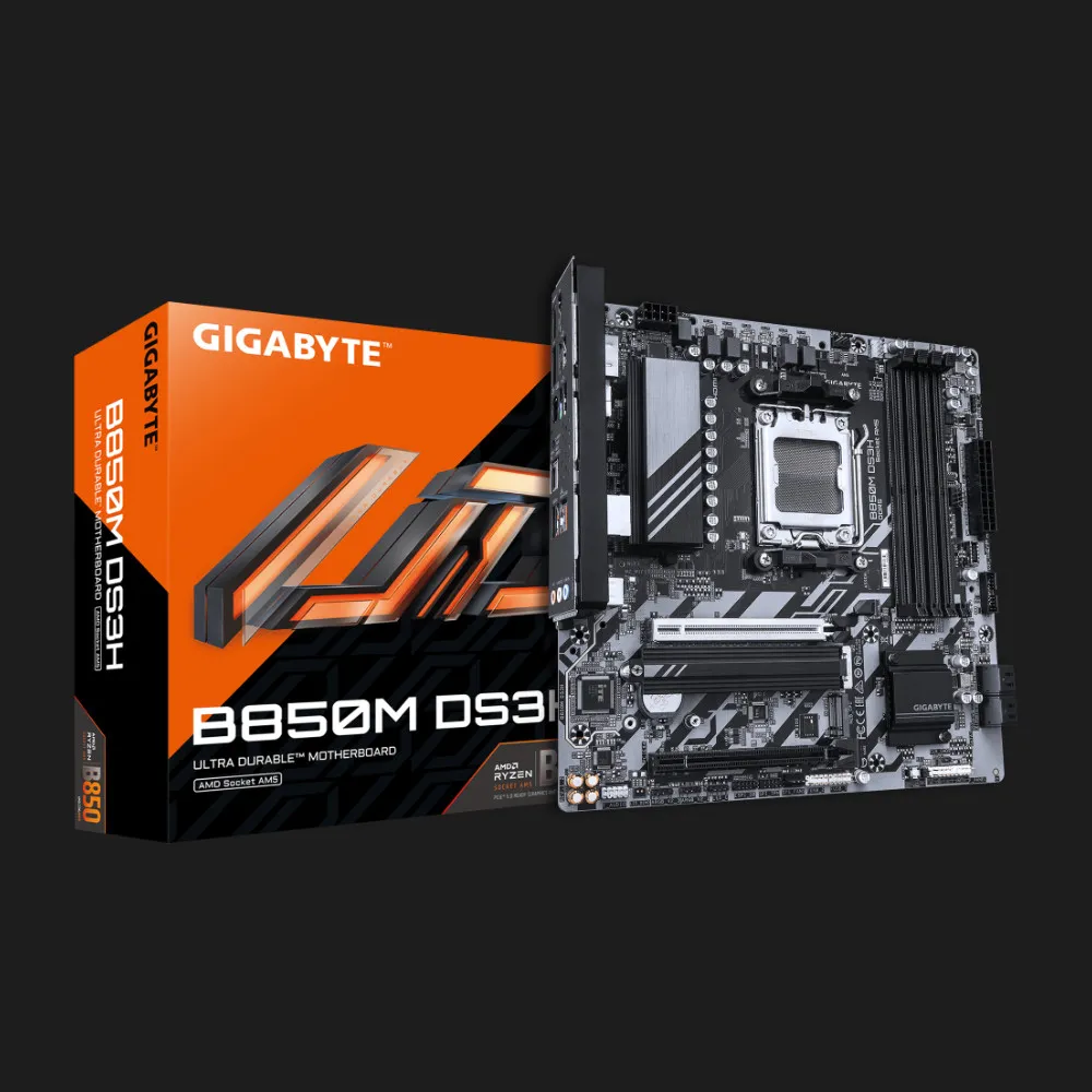 Материнська плата GIGABYTE B850M DS3H 1.2 (B850M DS3H 1.2)