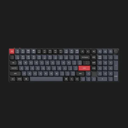 Ігрова клавіатура Keychron K17 Pro 103 Key RGB Hot-swap Gateron MX 2.0 Blue (Black) (K17P-H2-UA)