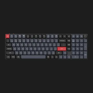 Ігрова клавіатура Keychron K17 Pro 103 Key RGB Hot-swap Gateron MX 2.0 Red (Black) (K17P-H1-UA)