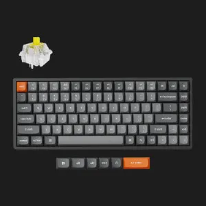 Игровая клавиатура Keychron K2 Max 84 Key RGB Keychron Super Banana (Black) (K2M-C4-UA)