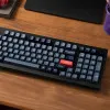 Ігрова клавіатура Keychron V5 Max 100 Key RGB Hot-Swap Gateron Jupiter Red (Black) (V5M-D1-UA)