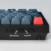 Ігрова клавіатура Keychron V1 Max 84 Key RGB Hot-Swap Gateron Jupiter Red Knob Carbon (Black) (V1MD1_KEYCHRON)