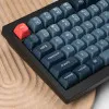 Ігрова клавіатура Keychron V1 Max 84 Key RGB Hot-Swap Gateron Jupiter Red Knob Carbon (Black) (V1MD1_KEYCHRON)