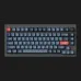 Ігрова клавіатура Keychron V1 Max 84 Key RGB Hot-Swap Gateron Jupiter Red Knob Carbon (Black) (V1MD1_KEYCHRON)