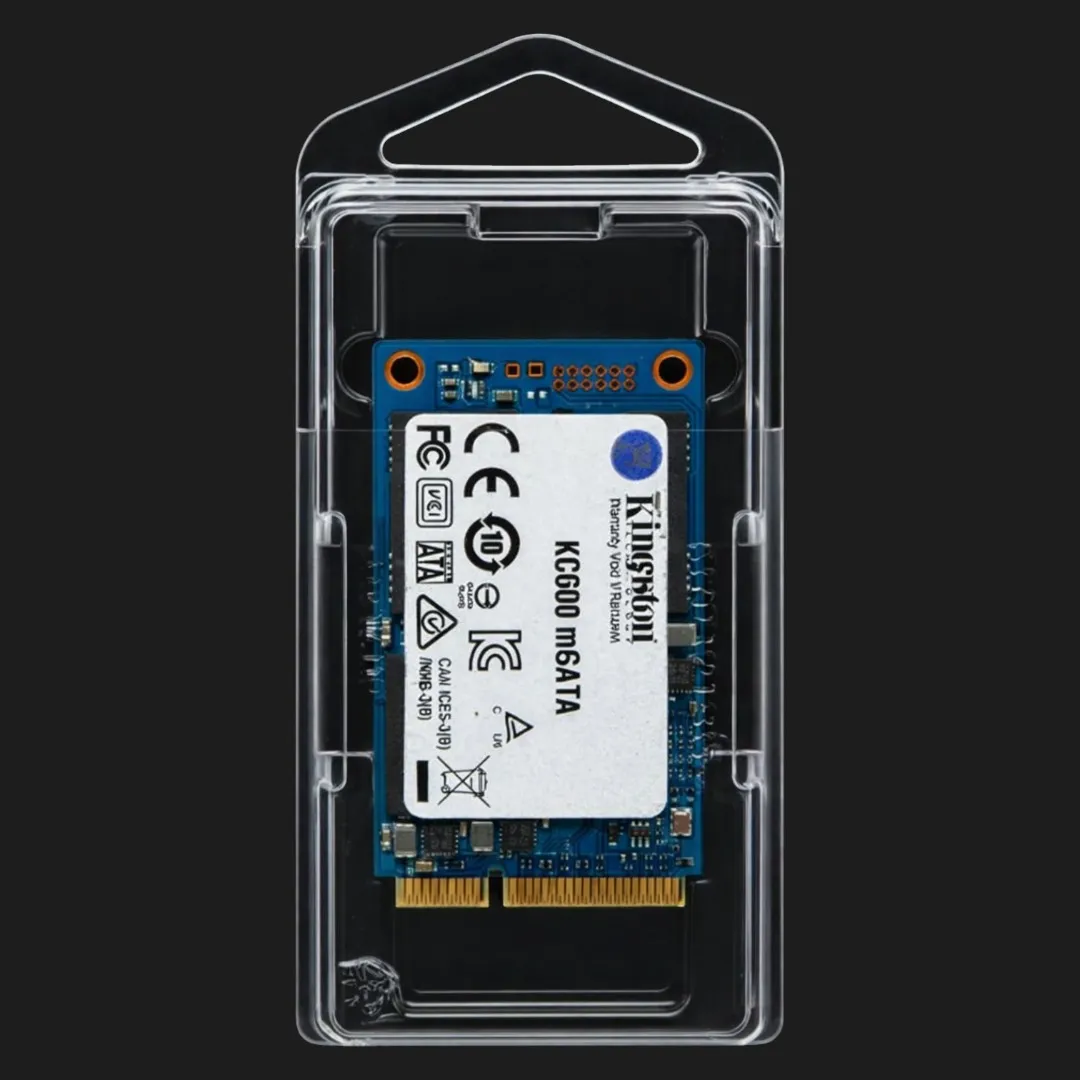 Накопичувач SSD Kingston KC600 512GB mSATA (SKC600MS/512G)
