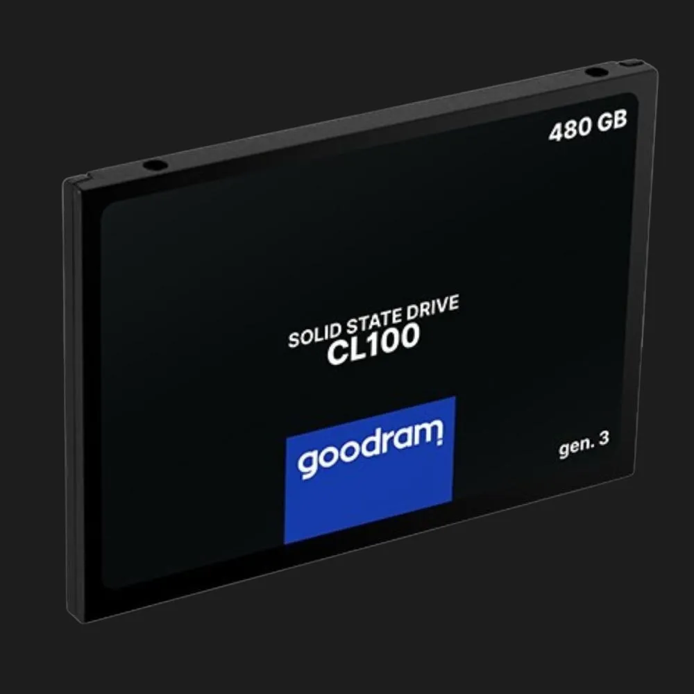 Накопичувач SSD GoodRam CL100 G3 480GB SATA (SSDPR-CL100-480-G3) — фото 2