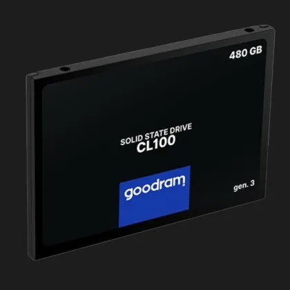 Накопитель SSD GoodRam CL100 G3 480GB SATA (SSDPR-CL100-480-G3)