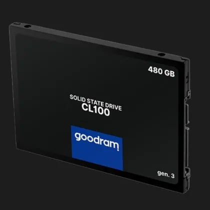 Накопитель SSD GoodRam CL100 G3 480GB SATA (SSDPR-CL100-480-G3)
