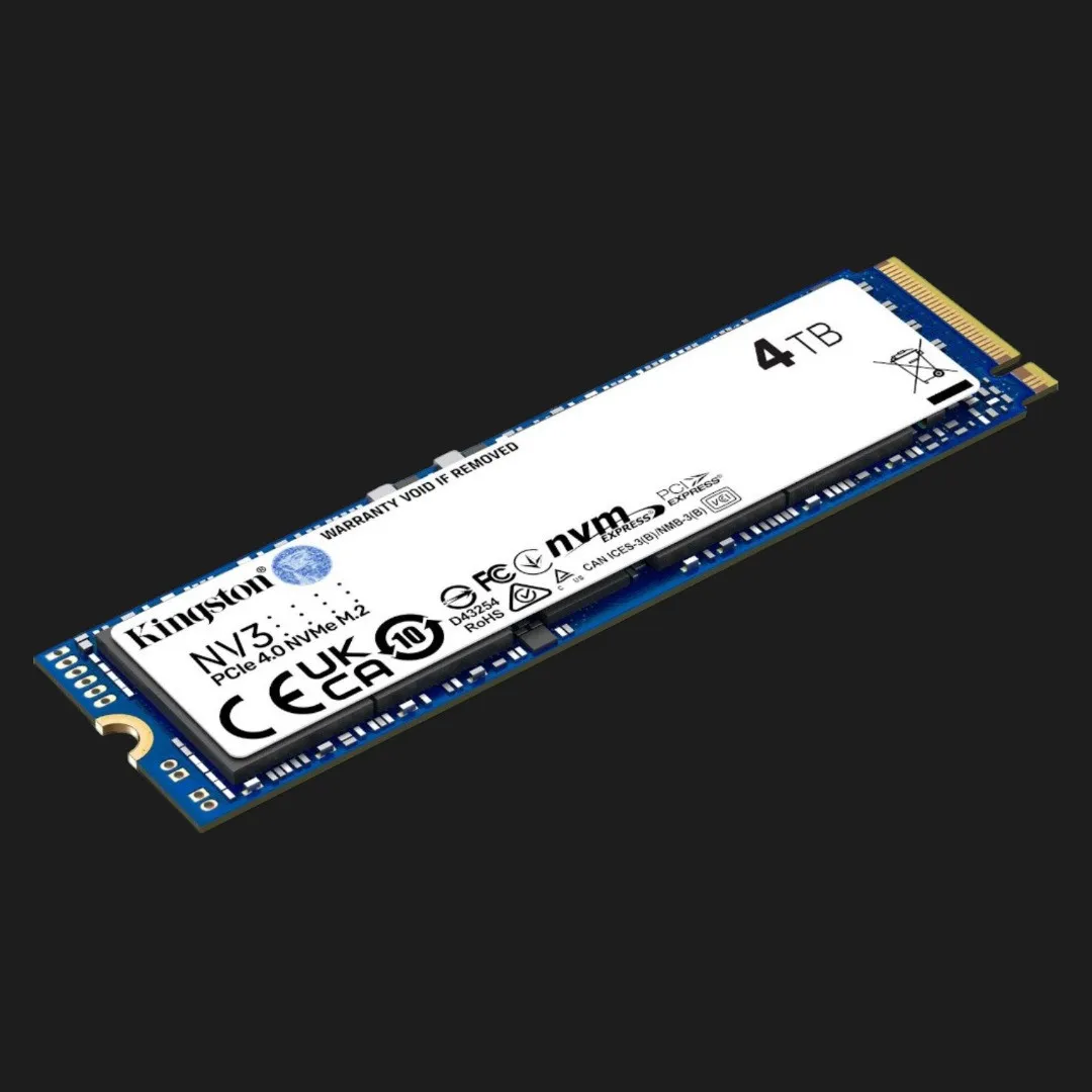 Накопичувач SSD Kingston NV3 4TB NVMe PCIe 4.0 (SNV3S/4000G) — фото 3