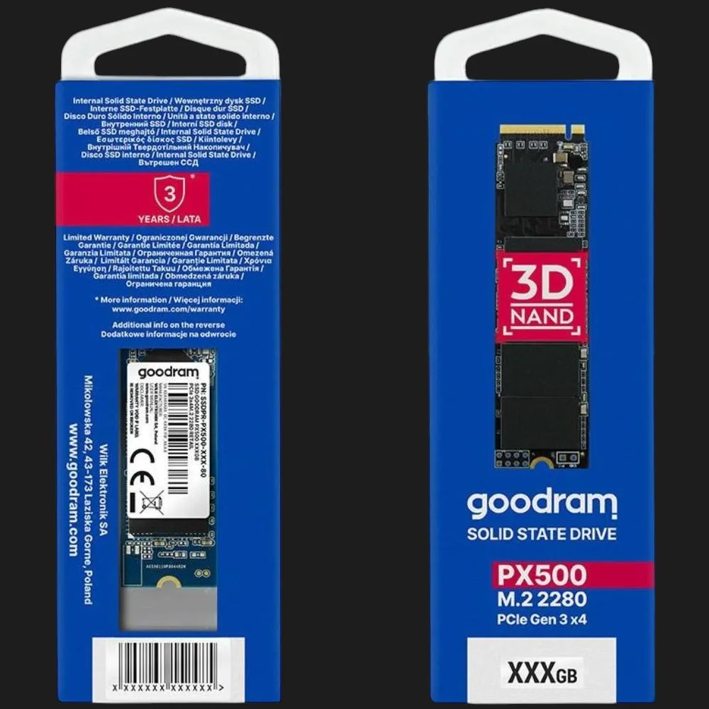 Накопичувач SSD Patriot PX500 1TB NVMe PCIe 4.0 (SSDPR-PX500-01T-80-G3) — фото 4