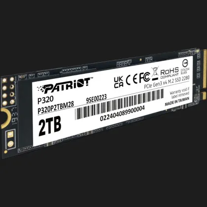Накопичувач SSD Patriot P320 2TB NVMe PCIe 3.0 (P320P2TBM28)