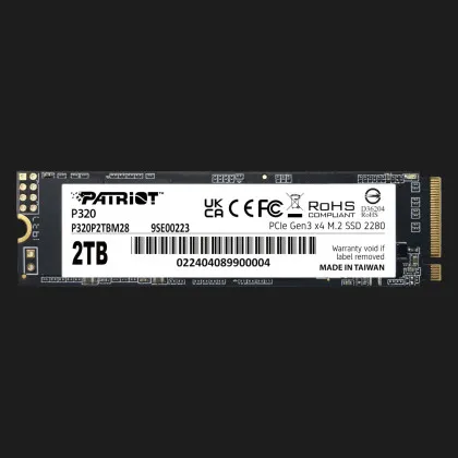 Накопичувач SSD Patriot P320 2TB NVMe PCIe 3.0 (P320P2TBM28)