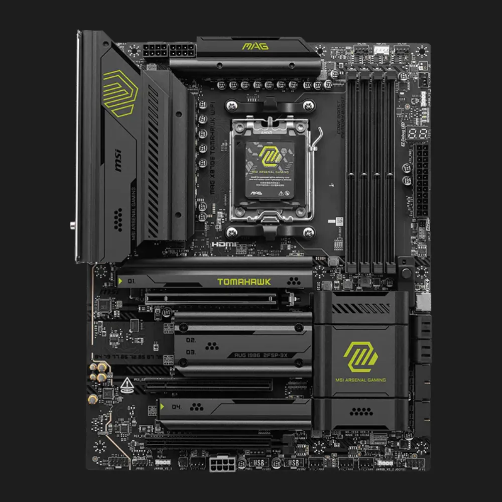 Материнська плата MSI MAG X870E TOMAHAWK WIFI (sAM5) (MAG X870E TOMAHAWK WIFI)