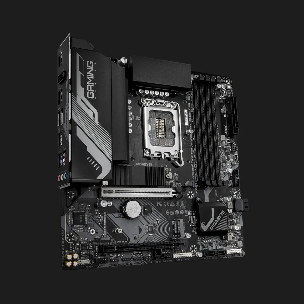 Материнська плата GIGABYTE B760M G X WIFI6E GEN5 (B760M G X WF6E GEN5) — фото 2