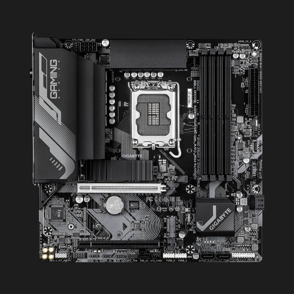 Материнська плата GIGABYTE B760M G X WIFI6E GEN5 (B760M G X WF6E GEN5)