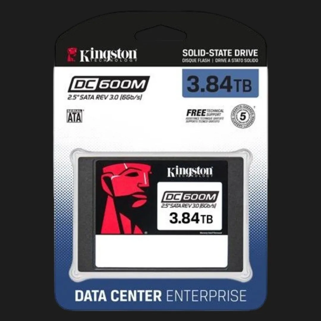 Накопичувач SSD Kingston DC600M 3.84TB SATA (SEDC600M/3840G)