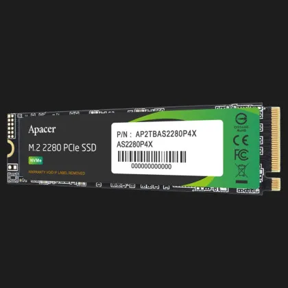 Накопичувач SSD Apacer AS2280P4X 256GB NVMe PCIe 3.0 (AP256GAS2280P4X-1)