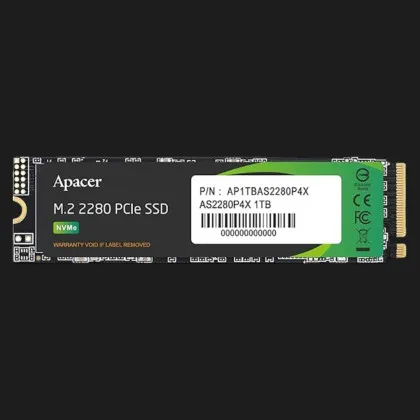 Накопичувач SSD Apacer AS2280P4X 1TB NVMe PCIe 3.0 (AP1TBAS2280P4X-1)