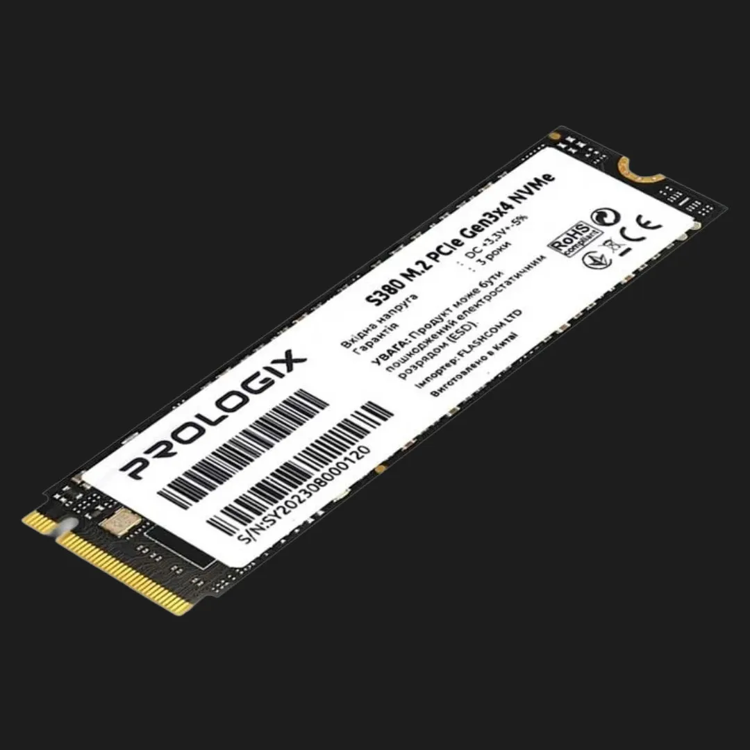 Накопичувач SSD Prologix S380 256GB NVMe PCIe 3.0 (PRO256GS380) — фото 3