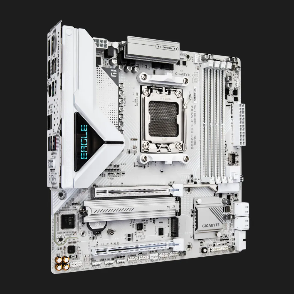Материнська плата GIGABYTE B850M EAGLE WIFI6E ICE (B850M EAGLE WF6E ICE)