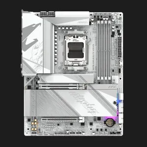 Материнська плата GIGABYTE X870 A ELITE X ICE (sAM5) (X870 A ELITE X ICE)