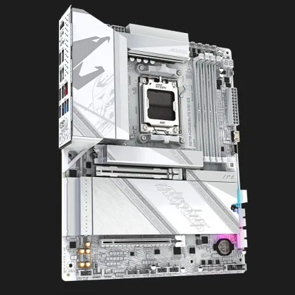 Материнська плата GIGABYTE X870 A ELITE X ICE (sAM5) (X870 A ELITE X ICE)