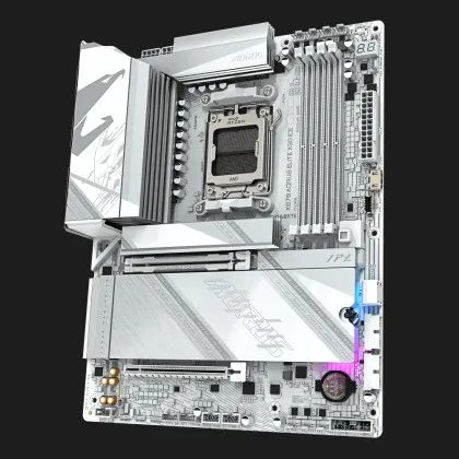 Материнська плата GIGABYTE X870 A ELITE X ICE (sAM5) (X870 A ELITE X ICE)