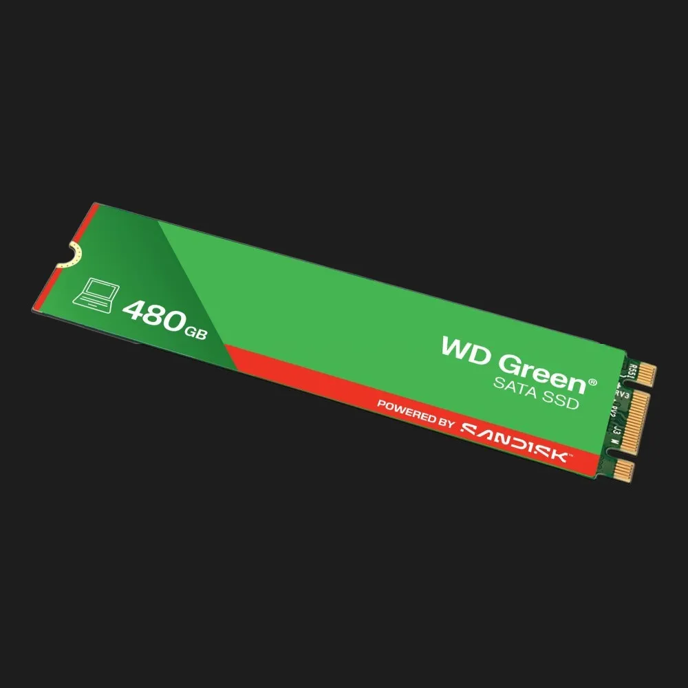 Накопичувач SSD SanDisk Green 480GB SATA (WDS480G3G0B) — фото 3