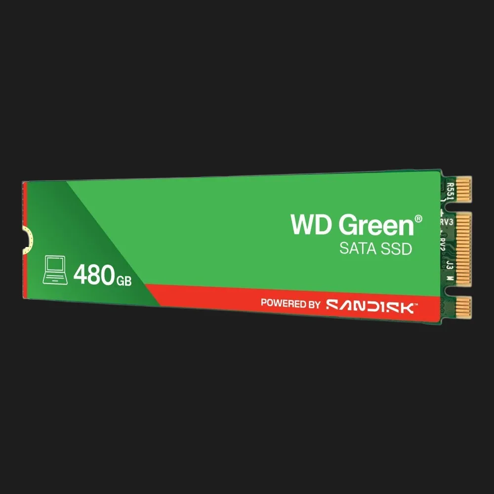 Накопичувач SSD SanDisk Green 480GB SATA (WDS480G3G0B) — фото 2