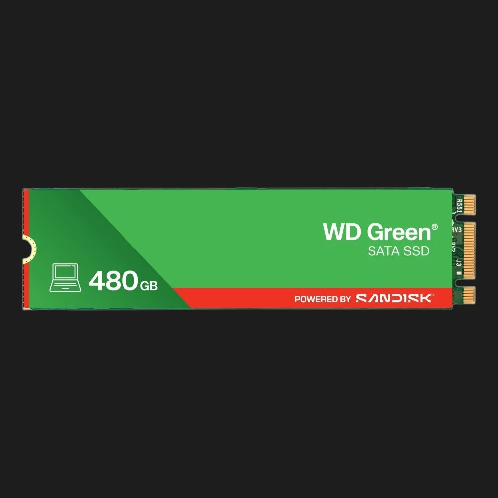 Накопичувач SSD SanDisk Green 480GB SATA (WDS480G3G0B)