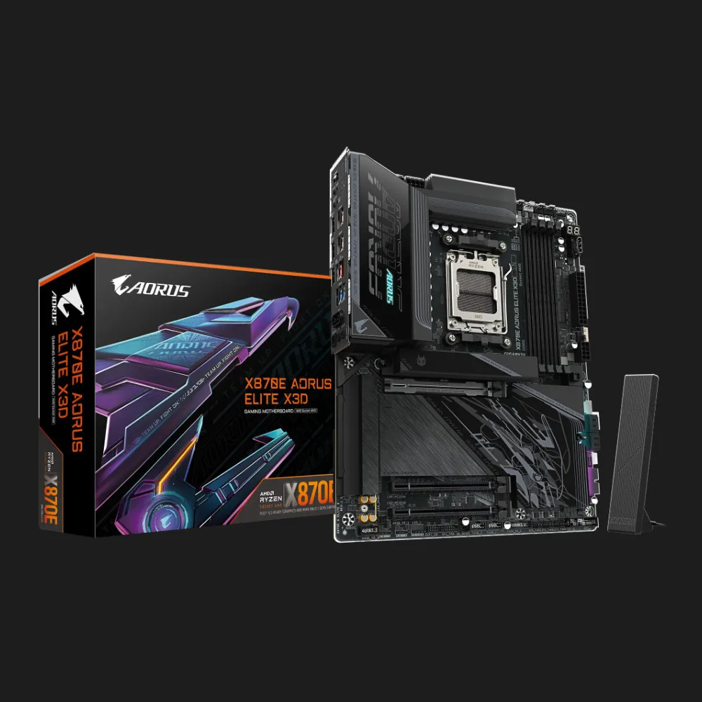 Материнська плата GIGABYTE X870E A ELITE X (sAM5) (X870E A ELITE X)