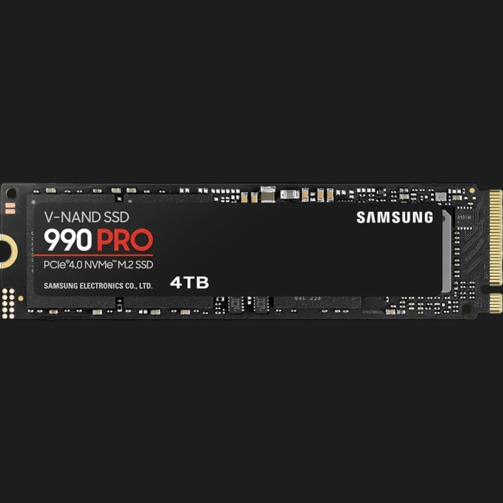 Накопичувач SSD Samsung 990 Pro 4TB NVMe PCIe 4.0 (MZ-V9P4T0BW)
